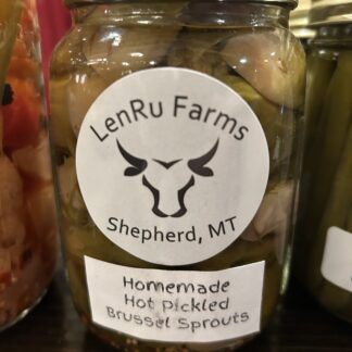 Brussel Sprouts (Homemade Hot Pickled)